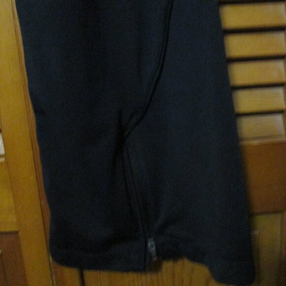 Asics pants black pull on soft lightweight comfy reflective pants size L - Picture 9 of 11